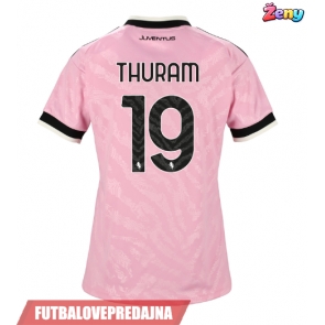 Lacne Ženy Futbalové dres Juventus Khephren Thuram #19 2026-27 Krátky Rukáv - Preč